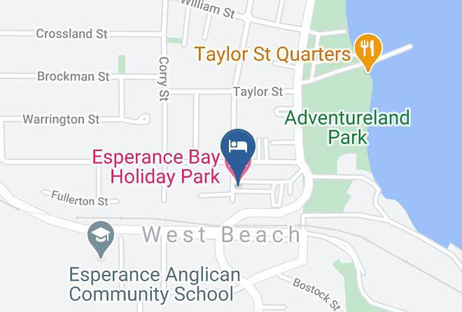 Esperance - Esperance Bay Holiday Park Maps