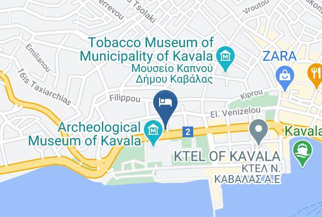 Kavalla - Esperia Hotel Kavala Maps