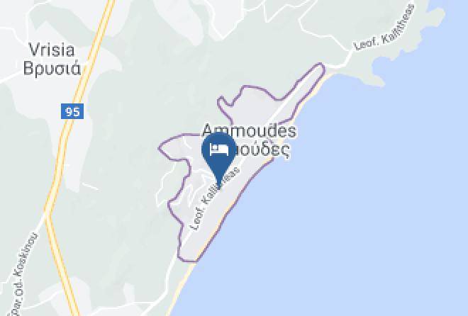 Dodecanese - Esperides Beach Family Resort Maps