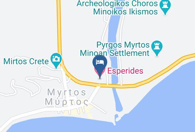 Lasithi - Esperides Hotel Maps