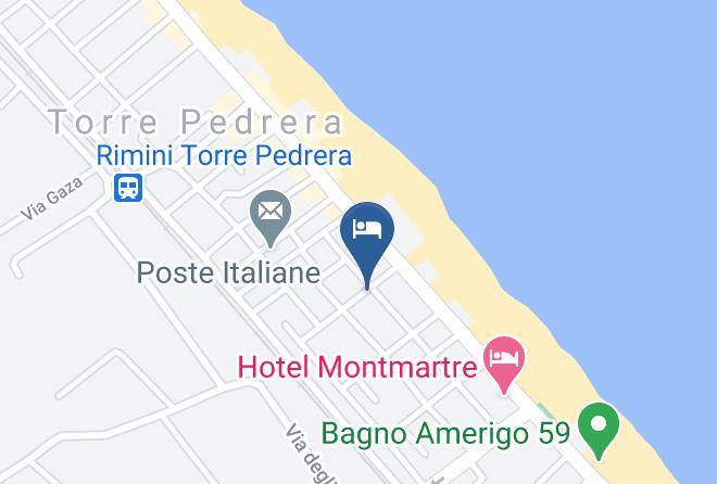 Rimini - Espero Residence Maps