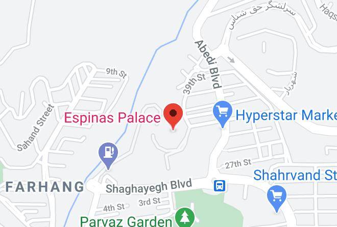 Espinas Palace Hotel Map