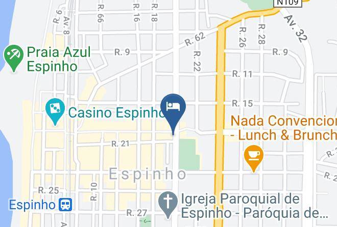 Espinho - Espinho Beach And City Lounge Maps