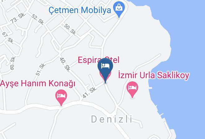 Urla - Espira Otel Maps