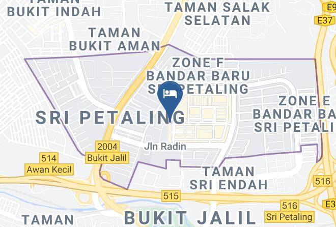 Espira Sri Petaling Map
