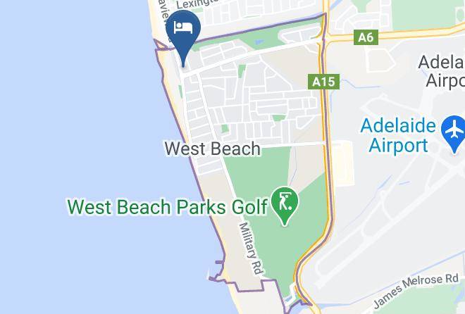 Charles Sturt - Beachside Holiday Units Maps