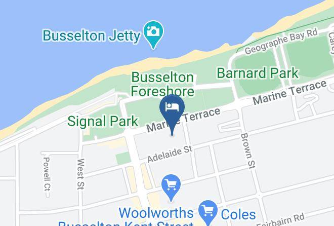 Busselton - Busselton Jetty Tourist Park Maps