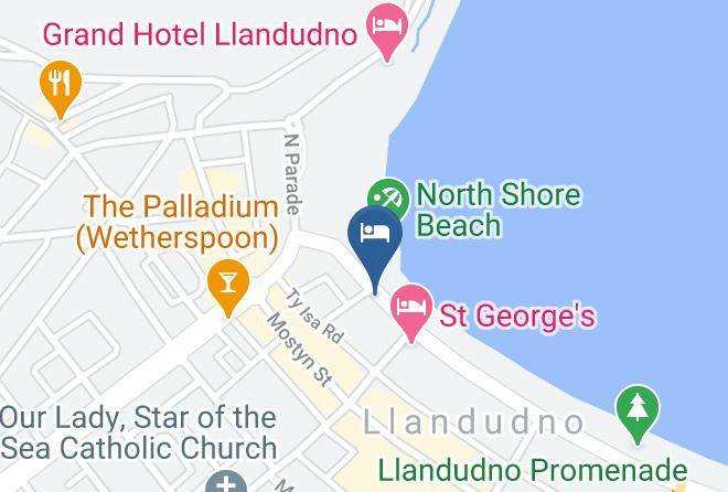 Conwy - Esplanade Hotel Maps