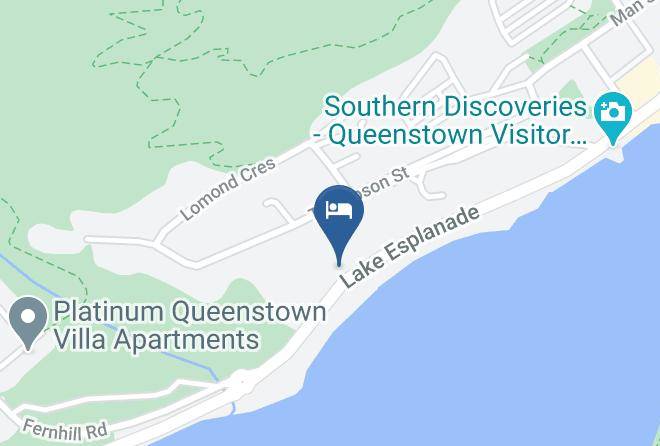 Esplanade Queenstown Map