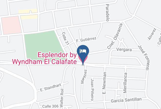 Lago Argentino - Esplendor By Wyndham El Calafate Maps