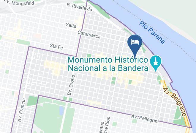 Rosario - Esplendor By Wyndham Savoy Rosario Maps