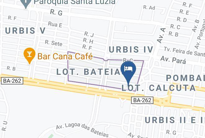 Vitoria Daquista - Esplendor Palace Hotel Maps