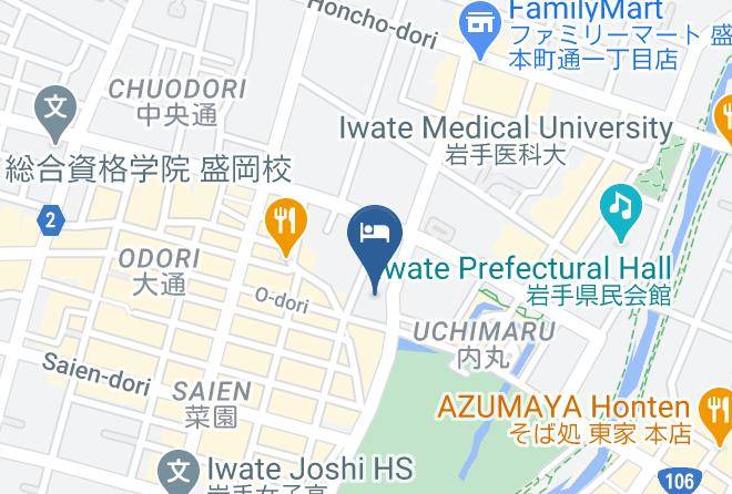 Morioka City - Espoir Iwate Maps
