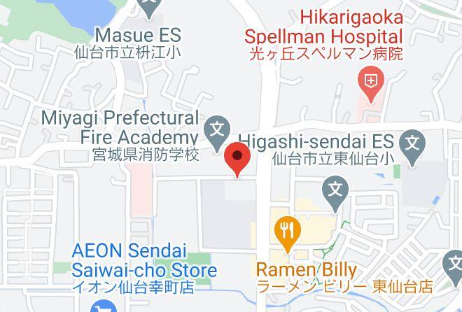 Sendai City Miyagino Ward - Espole Miyagi Maps