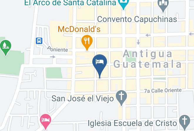 Antigua Guatemala - Espressarte Cafe Maps