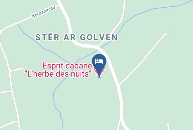 Finistere - Esprit Cabane L'herbe Des Nuits Maps