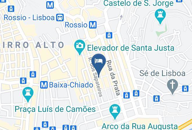 Lisbon - Esqina Urban Lodge Maps