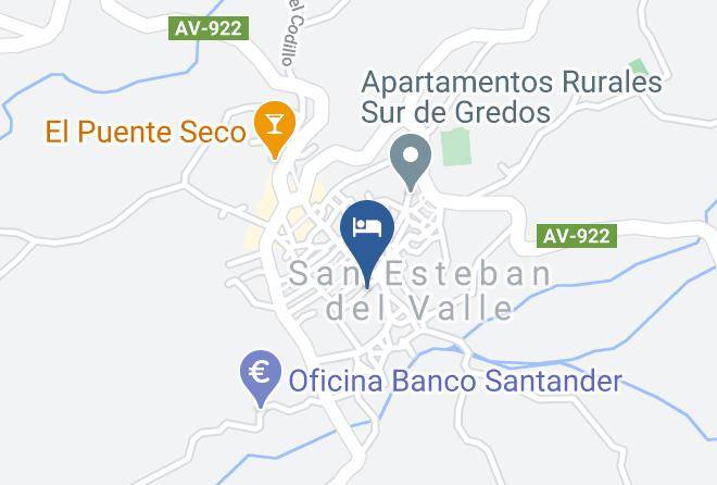 Avila - Esquiladores Alojamiento Turistico De Alquiler Completo Maps