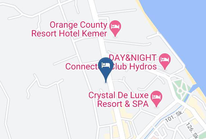Kemer - Esquire Hotels & Lounges Maps
