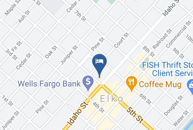 Elko - Esquire Inn Maps