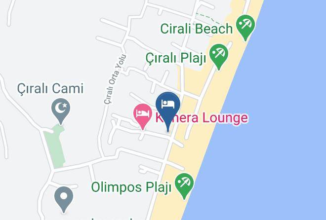 Antalya - Esralina Pansiyon Maps