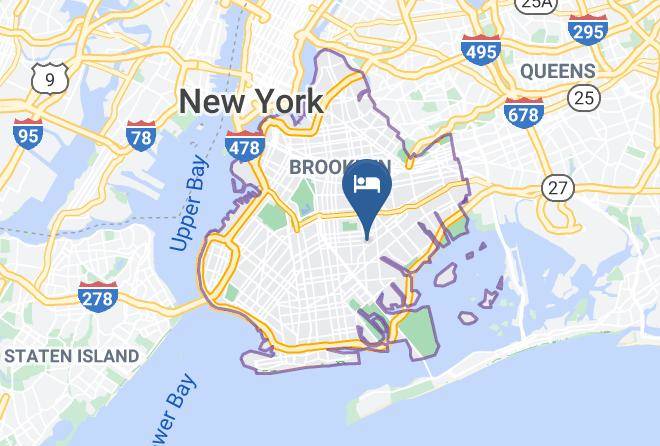 Essence Hotel Brooklyn Marine Park Map