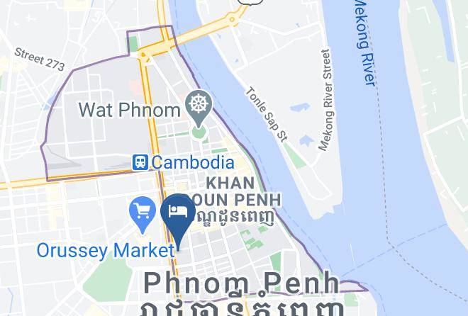 Doun Penh - Essence Hotel Phnom Penh Maps