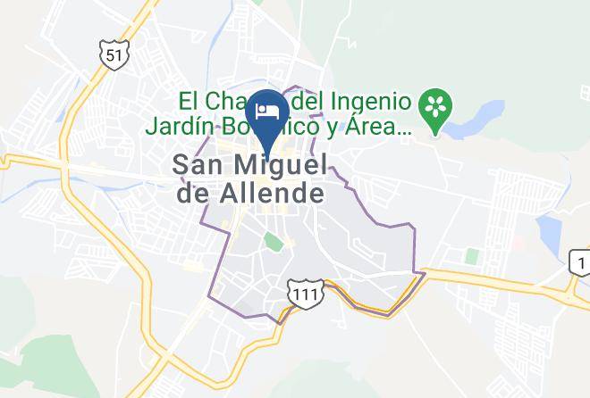 San Miguel De Allende - Essentia Hotel Maps