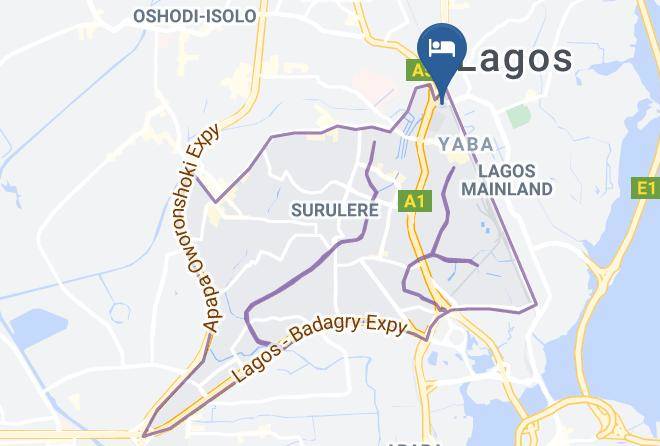 Surulere - Essex Intercontinental Link Hotel Maps