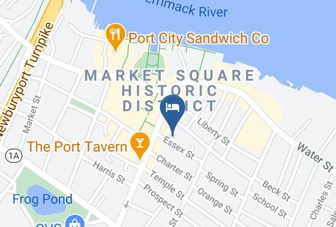 Essex Street Inn & Suites Ascend Hotel Collection Map