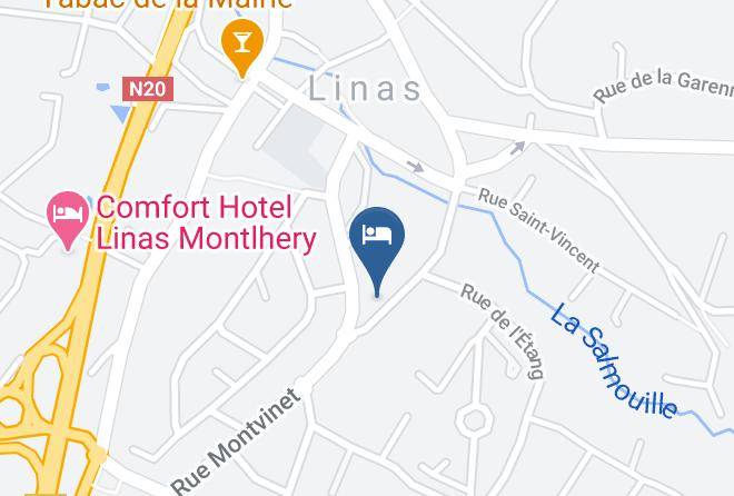 Essonne Chambres D'hotes Evelyne Map