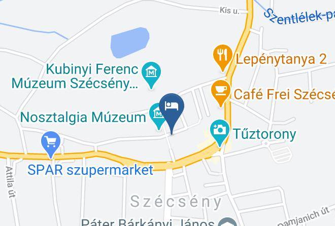 Szecseny - Esstil Bt Bastya Panzio Maps