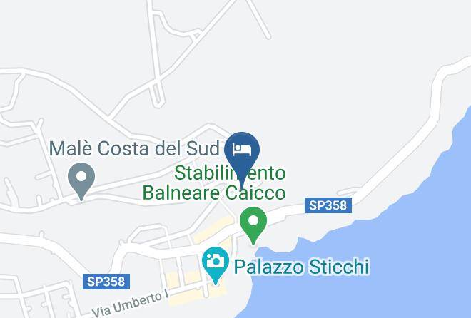 Est Hotel Santa Cesarea Terme Mapa - Apulia - Lecce