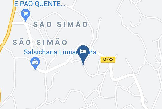 Ponte De Lima - Estabulo De Valinhas Maps