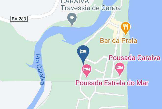 Porto Seguro - Estacao Caraiva Maps