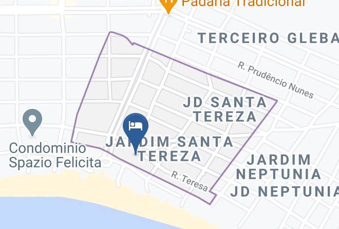Bertioga - Estacao Paraiso Chales Maps