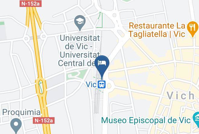 Hotel Estacio Del Nord Map