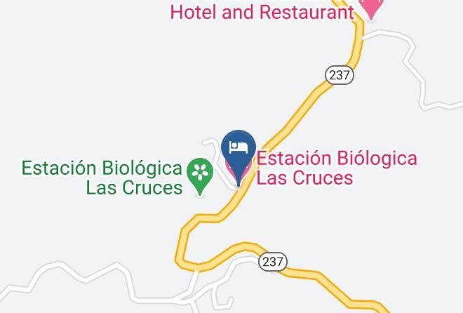 Coto Brus - Estacion Biologica Las Cruces Maps