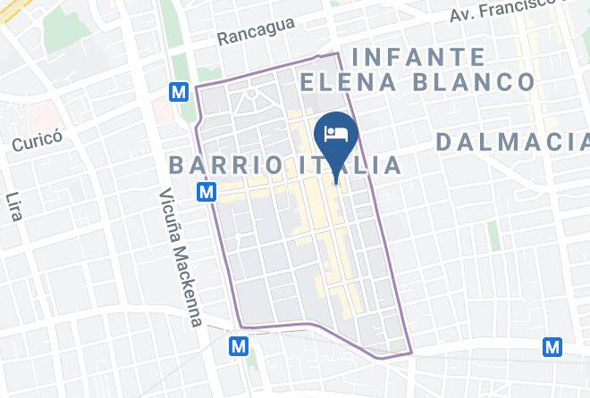 Santiago - Estacion Via Girardi Maps