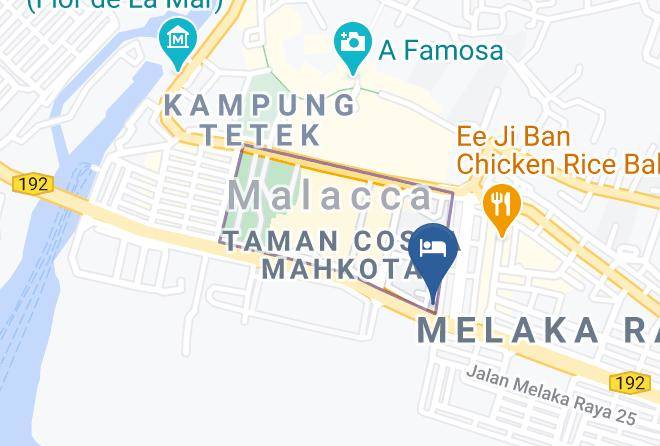 Melaka Tengah - Estadia Hotel Maps