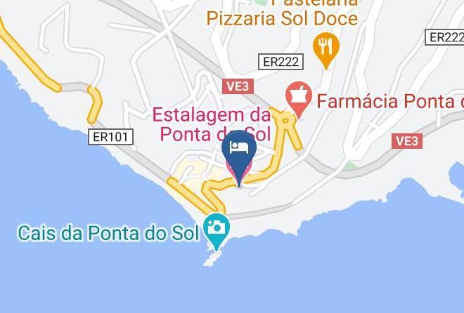 Ponta Do Sol - Estalagem Da Ponta Do Sol Maps