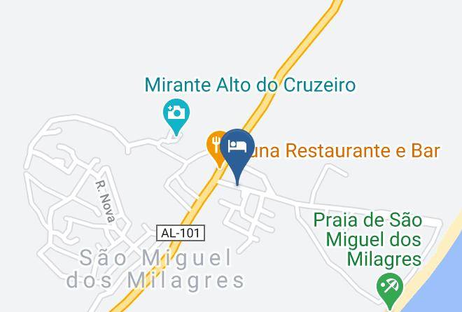 Sao Miguel Dos Milagres - Estalagem Dona Dayse Maps