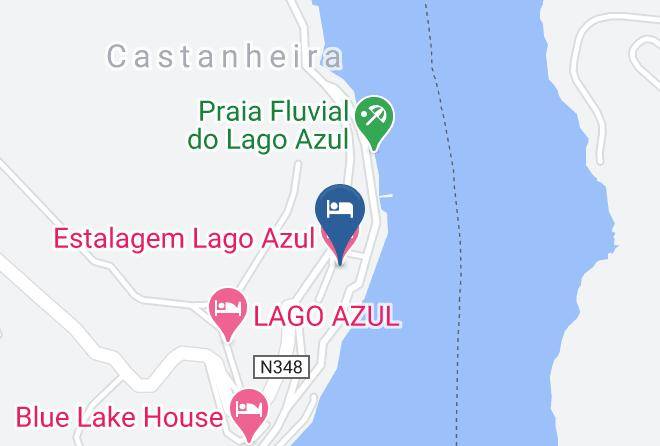 Ferreira Do Zezere - Estalagem Lago Azul Maps