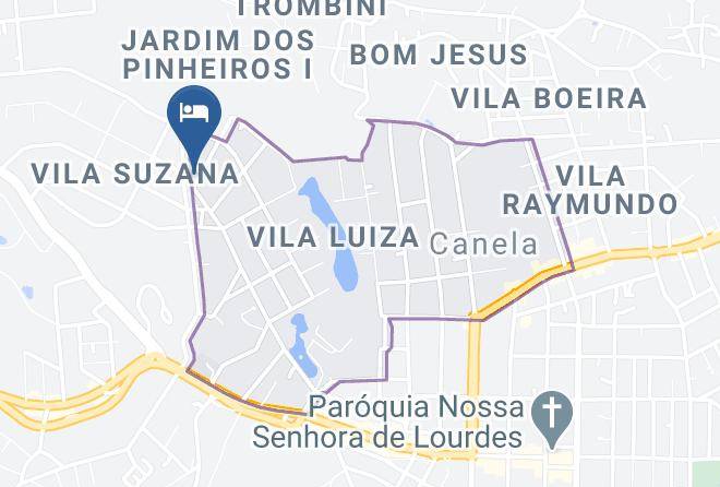 Canela - Estalagem Vila Suzana Maps