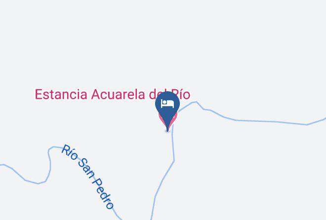 Santa Maria Department - Estancia Acuarela Del Rio Maps