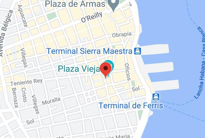 La Habana Vieja - Estancia Bohemia Maps
