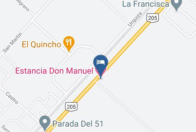 Canuelas - Estancia Don Manuel Maps