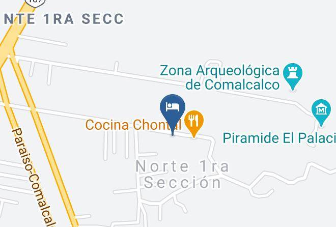Comalcalco - Estancia Ecologica Los Fundadores Maps