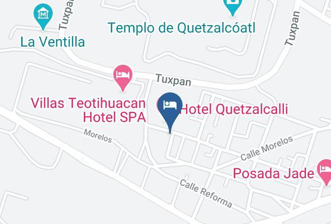 Teotihuacan - Estancia Ehecatl Maps