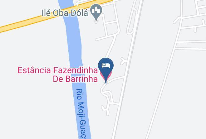 Barrinha - Estancia Fazendinha De Barrinha Maps